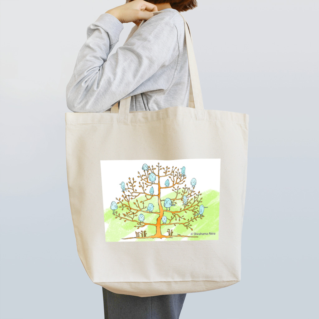 ソラフグ屋のソラフグ　青い鳥！ Tote Bag