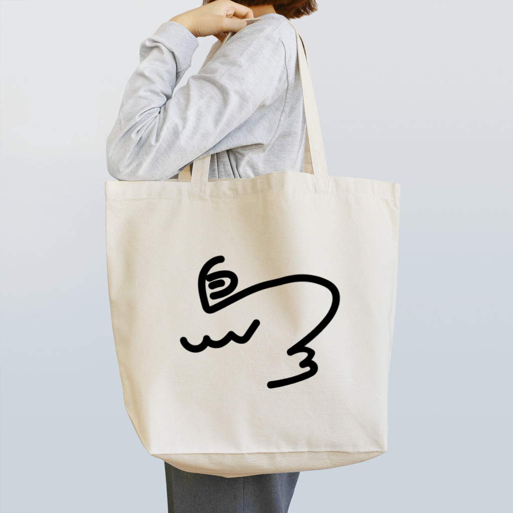 鳥、魚、動物のイラスト専門店のウエムラ鳥部公式グッズ Tote Bag