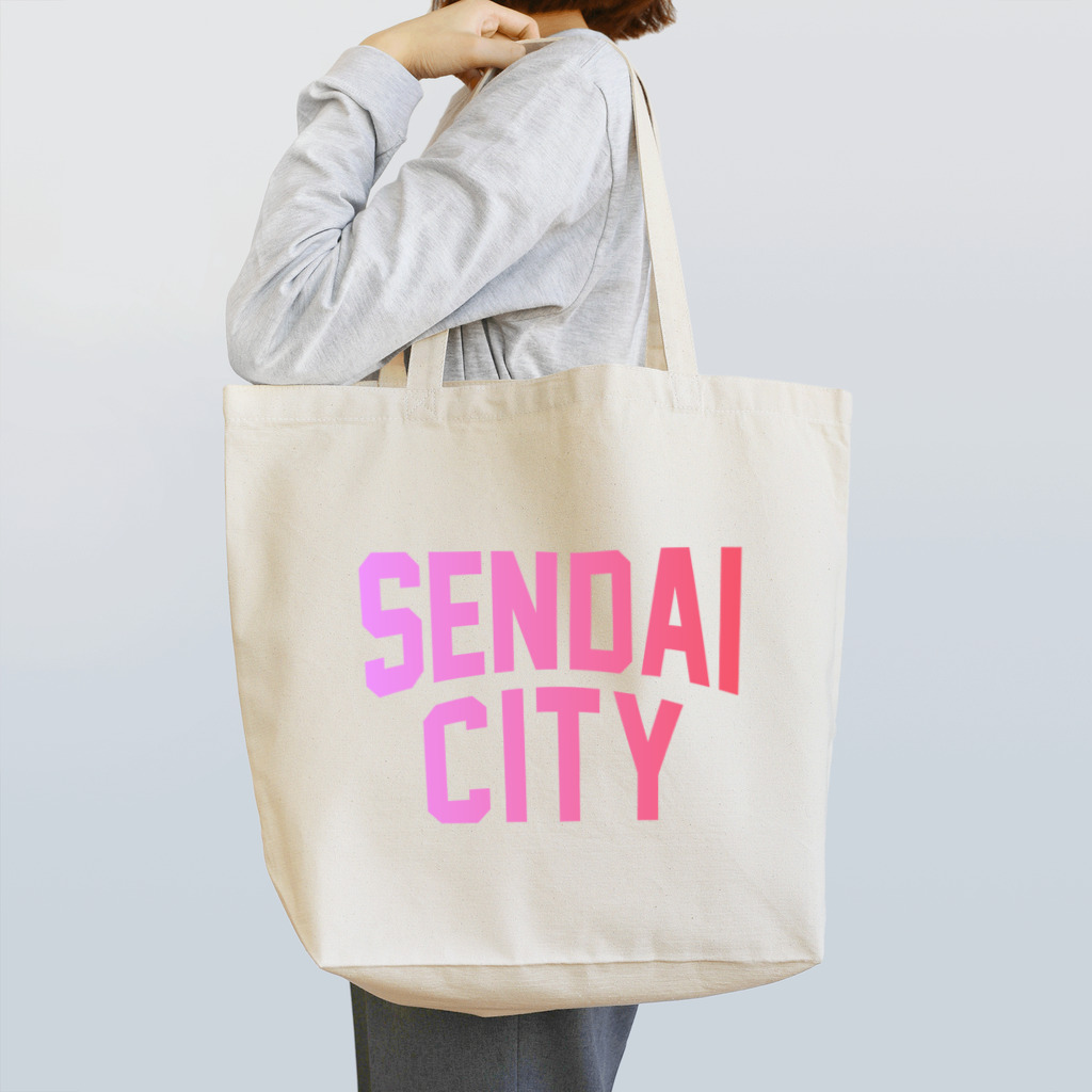JIMOTOE Wear Local Japanの仙台市 SENDAI CITY Tote Bag