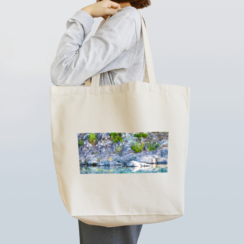 Shotfelice -Kimihiko Ikeda-のイワツバメ Tote Bag