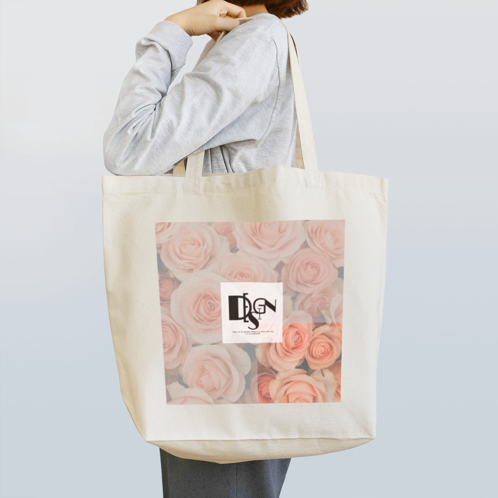 BOSS（雌）の薔薇Design トートバッグ