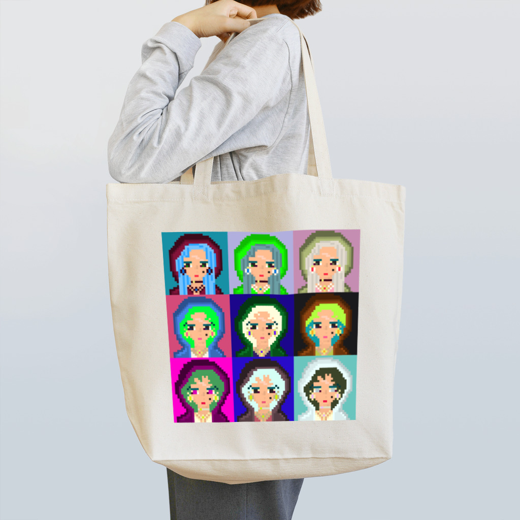 Treasure of Pixel JoeのTempura NFTグッズ Tote Bag