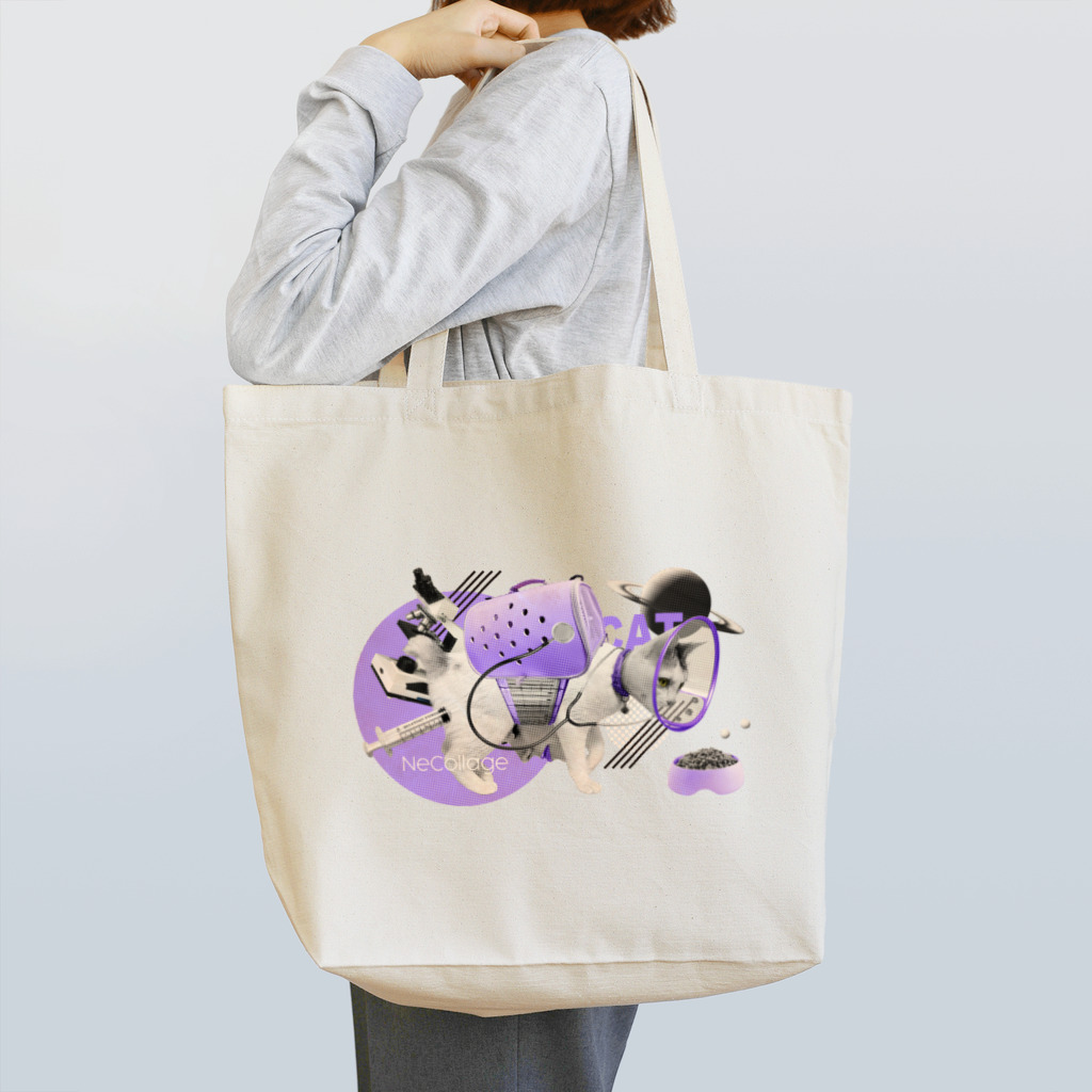 カズシフジイのNecollage3 Tote Bag