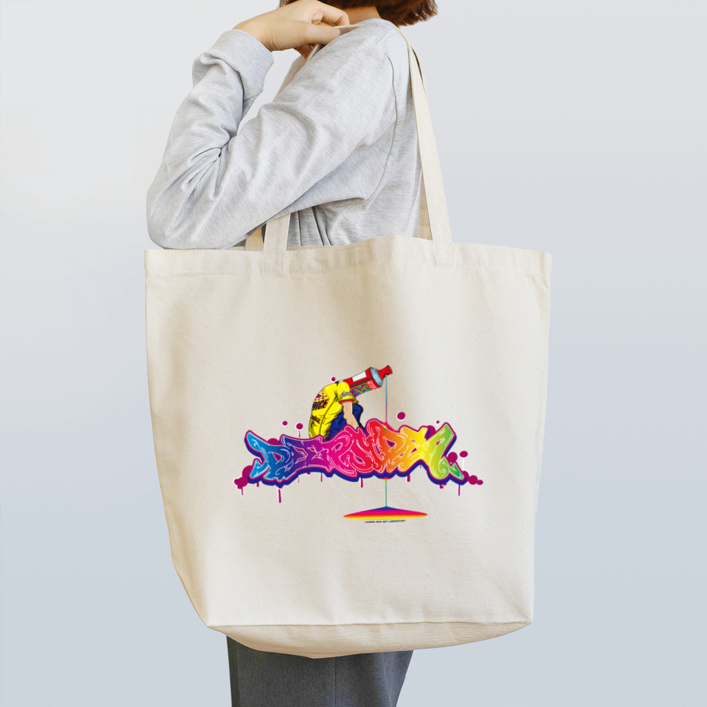 FIVE-BEANSのスプレーマン Tote Bag