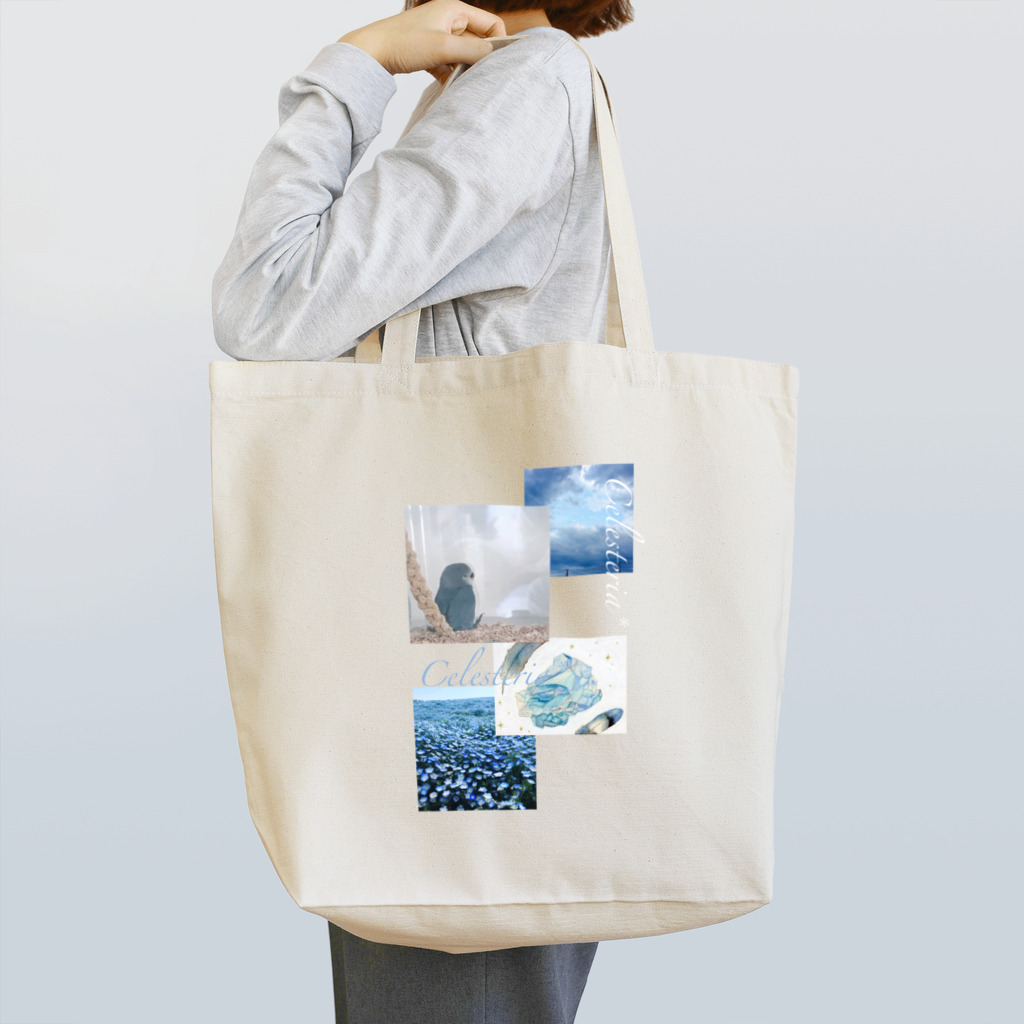 アイラのCelesteria Blue Tote Bag