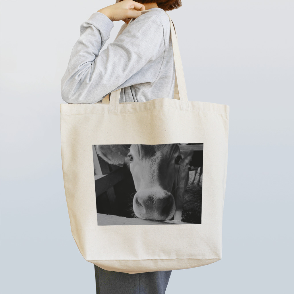 spinのlimited　cow Collection Tote Bag