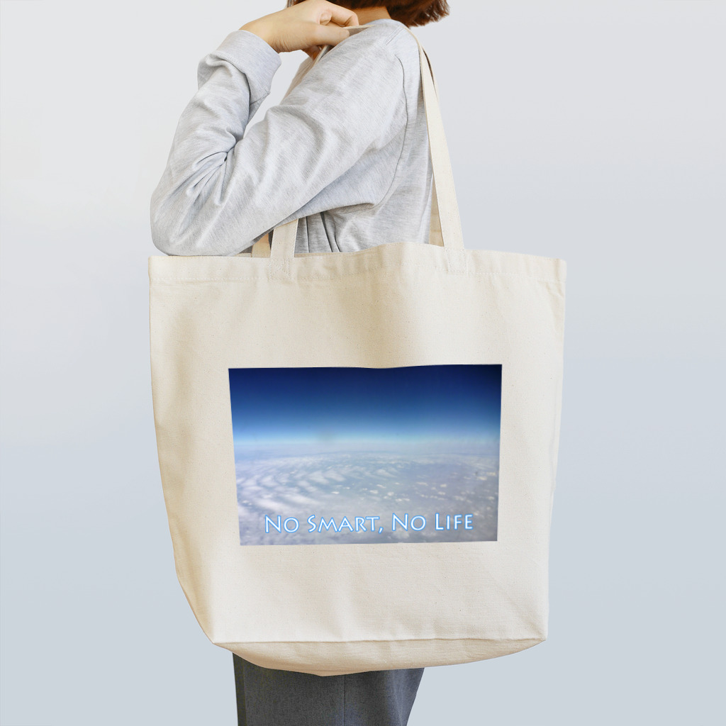 いわフォトのNo Smart, No Life Tote Bag