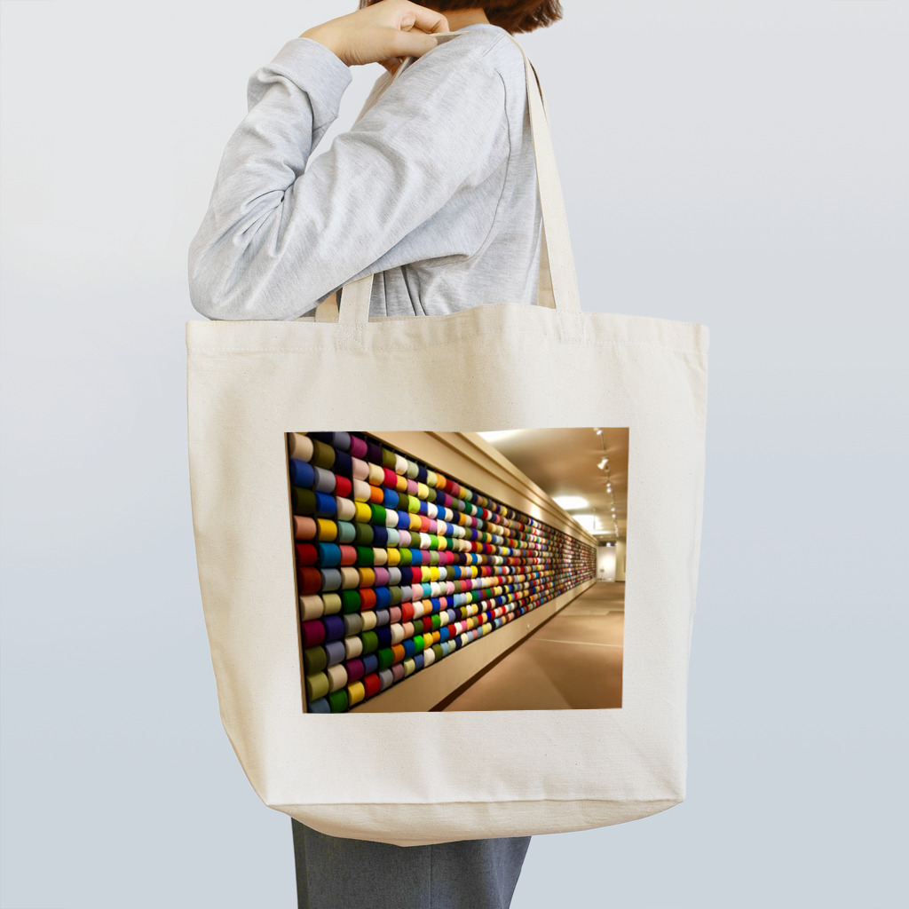 fullmoonのカラフルな糸 Tote Bag