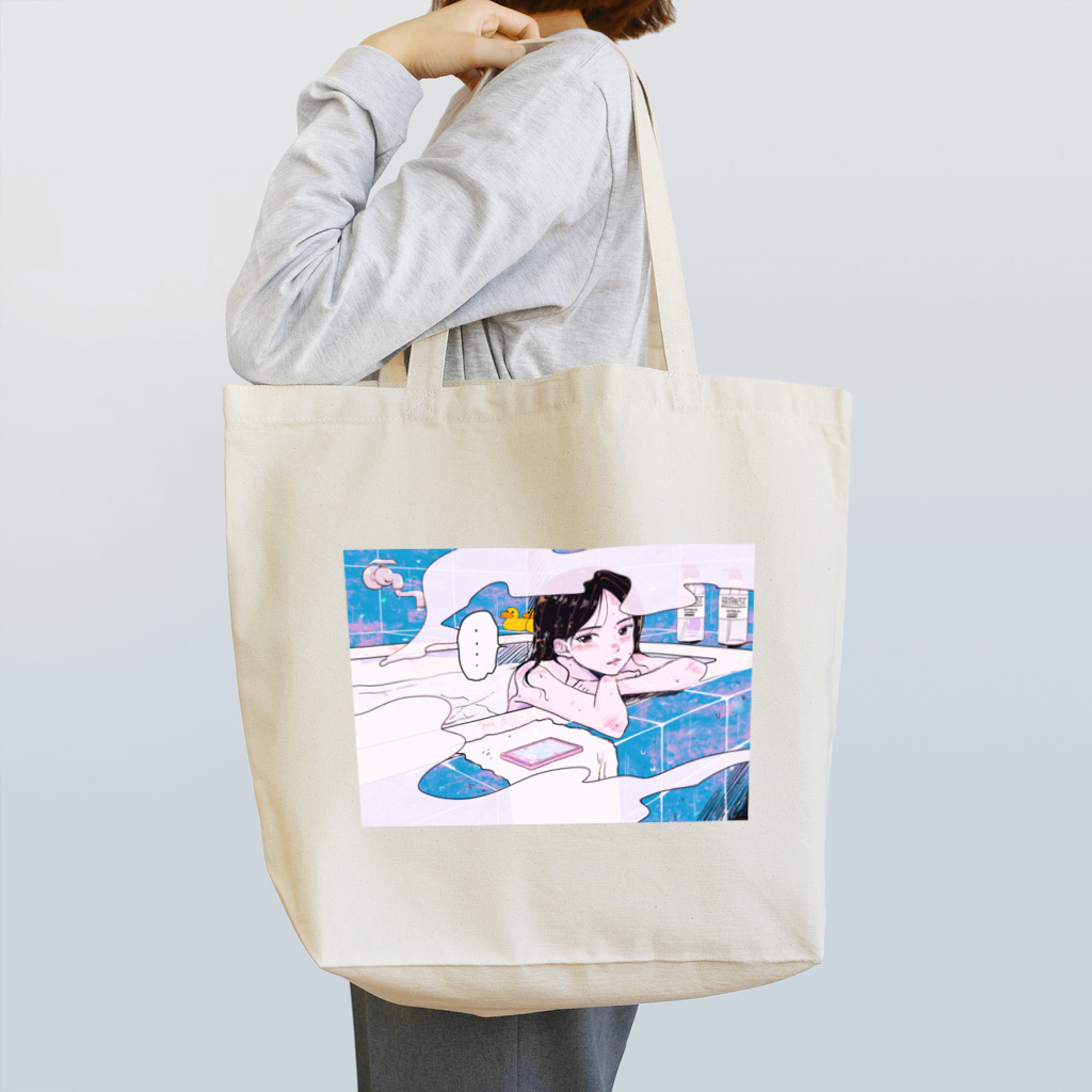 恋する乙女商店の長風呂ちゃん Tote Bag