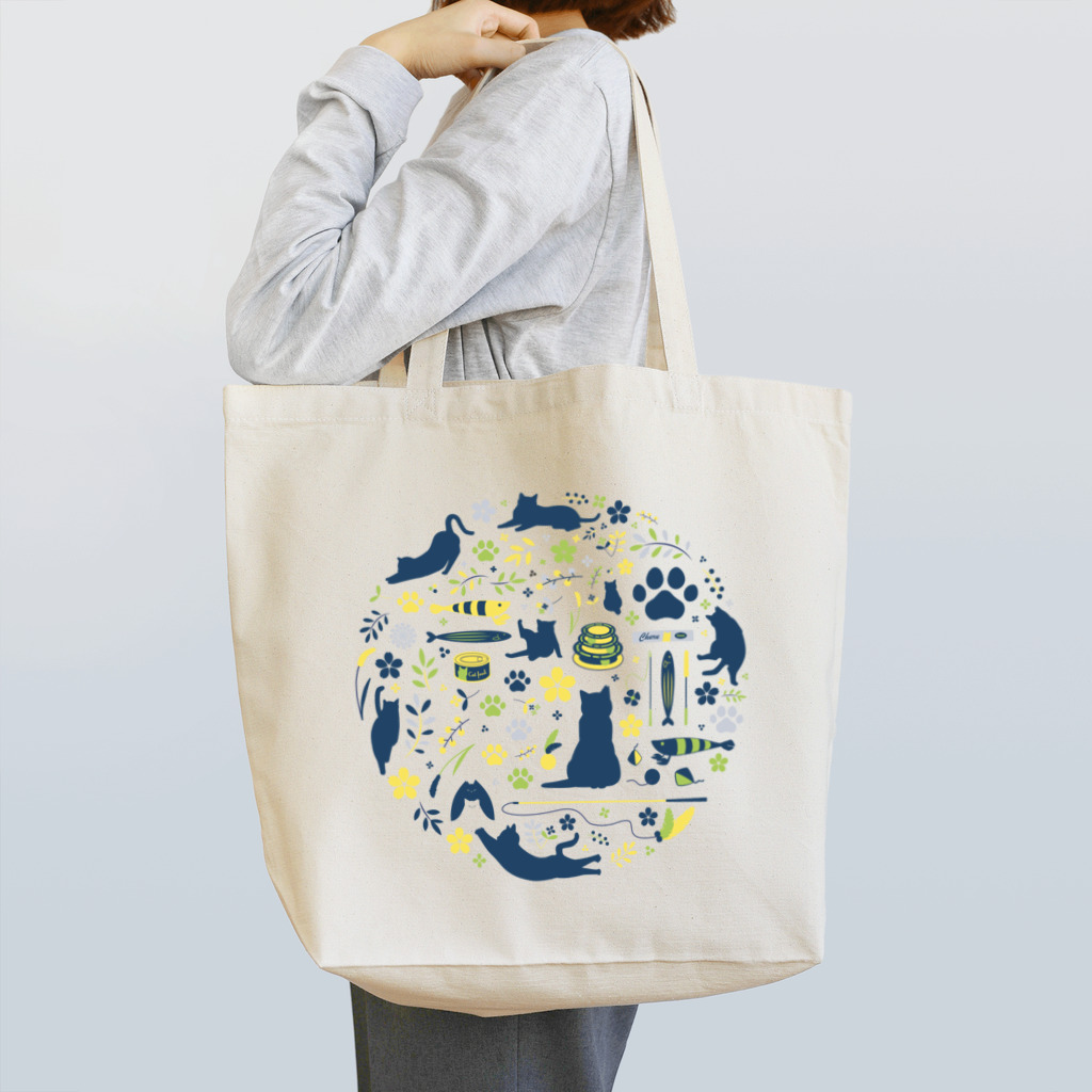 ハッピーキャッツさくらのさくらねこ応援グッズ　ライム Tote Bag