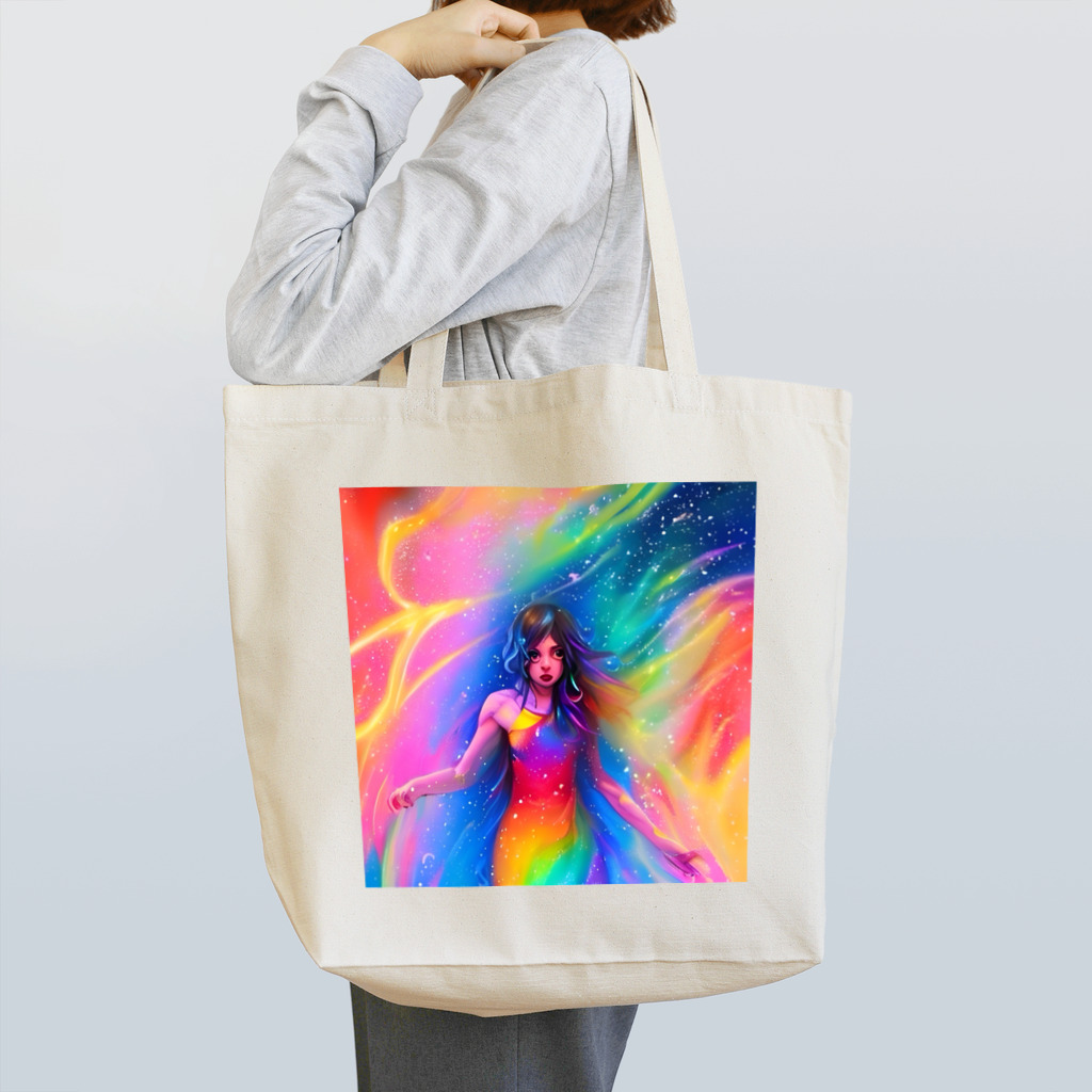 でおきしりぼ子の実験室の少女 Tote Bag