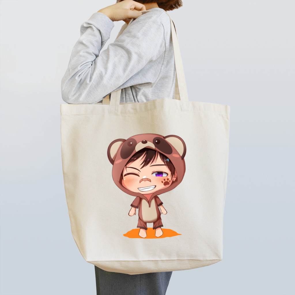 須戸コウ【腐男子ゲイvtuber】の須戸コウ_着ぐるみミニキャラVer Tote Bag