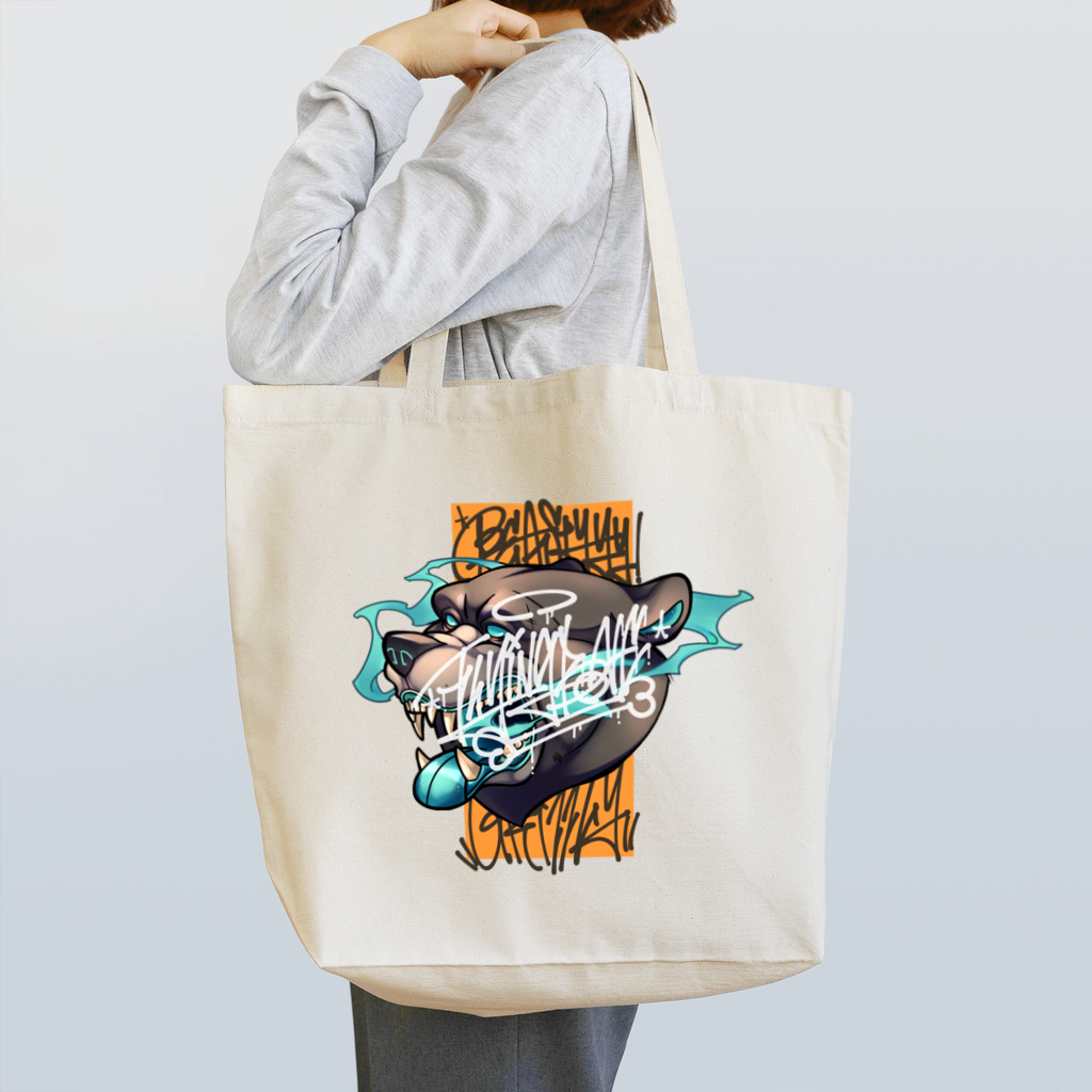 Flying boneのbone Tote Bag