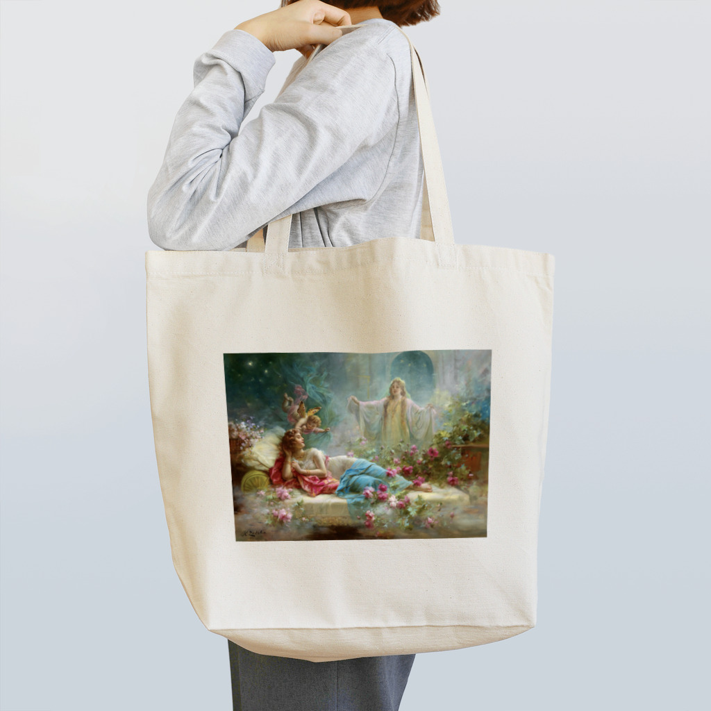世界の絵画アートグッズのハンス・ザッカ《夢》 Tote Bag