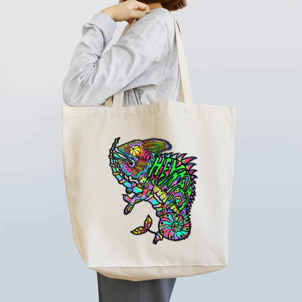 heymar のカメレオン Tote Bag