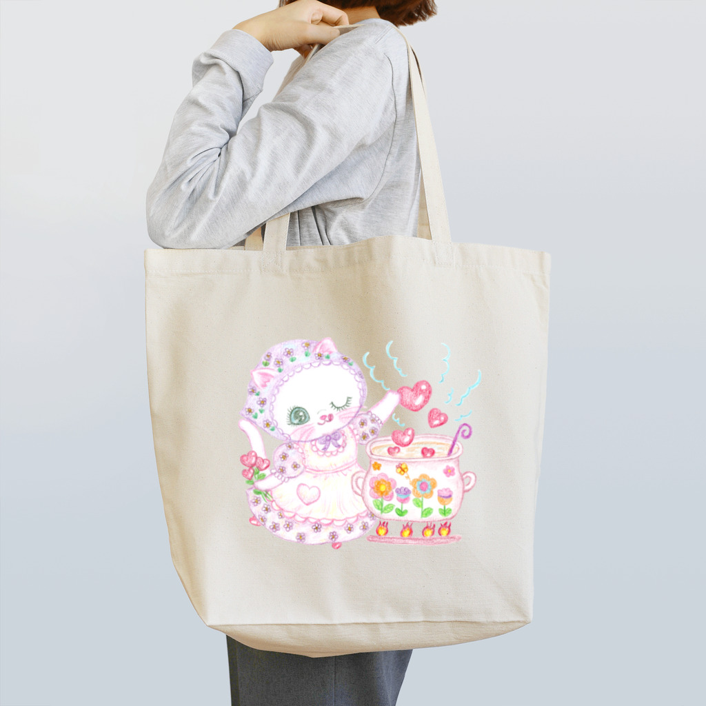 メルティカポエミュウのらずまりーにゃ Tote Bag