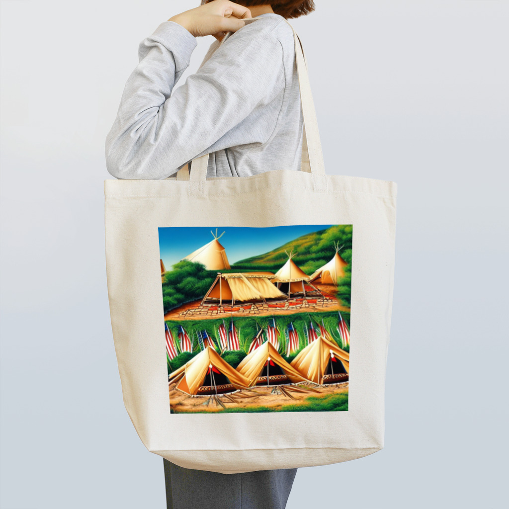 nu_nu_collectionの独立記念の記憶 Tote Bag