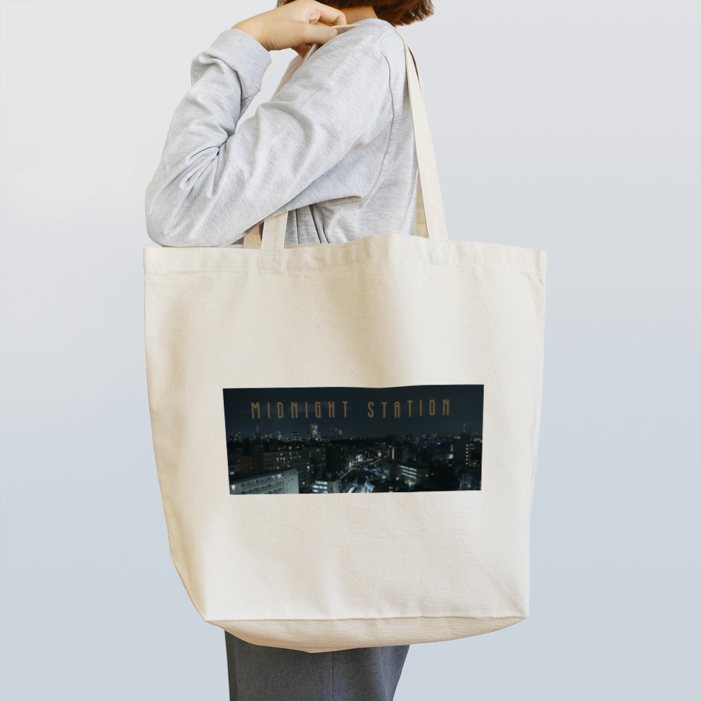 TENRIVERS_FILM　応援グッズの短編映画「各駅ミッドナイト」上映会応援グッズ Tote Bag