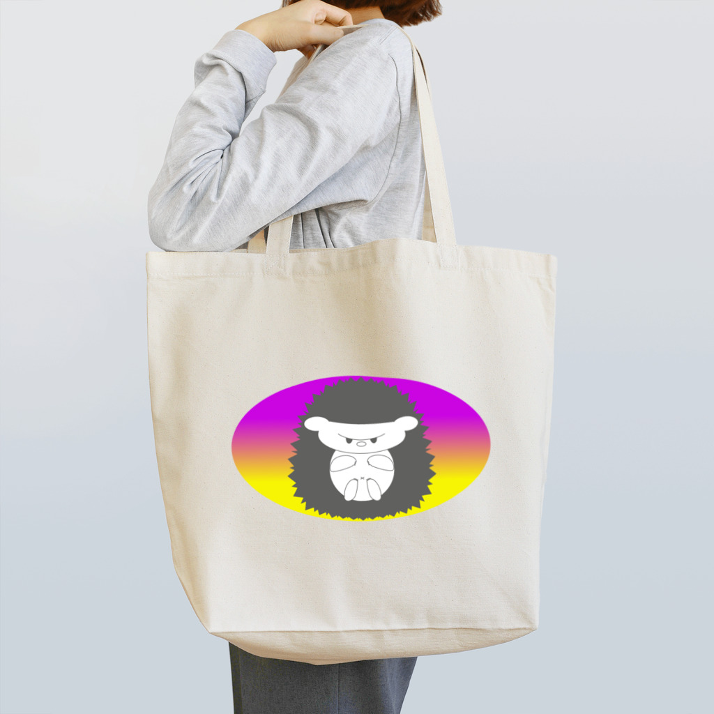 HarikoHarioの警戒するハリネズミ Tote Bag