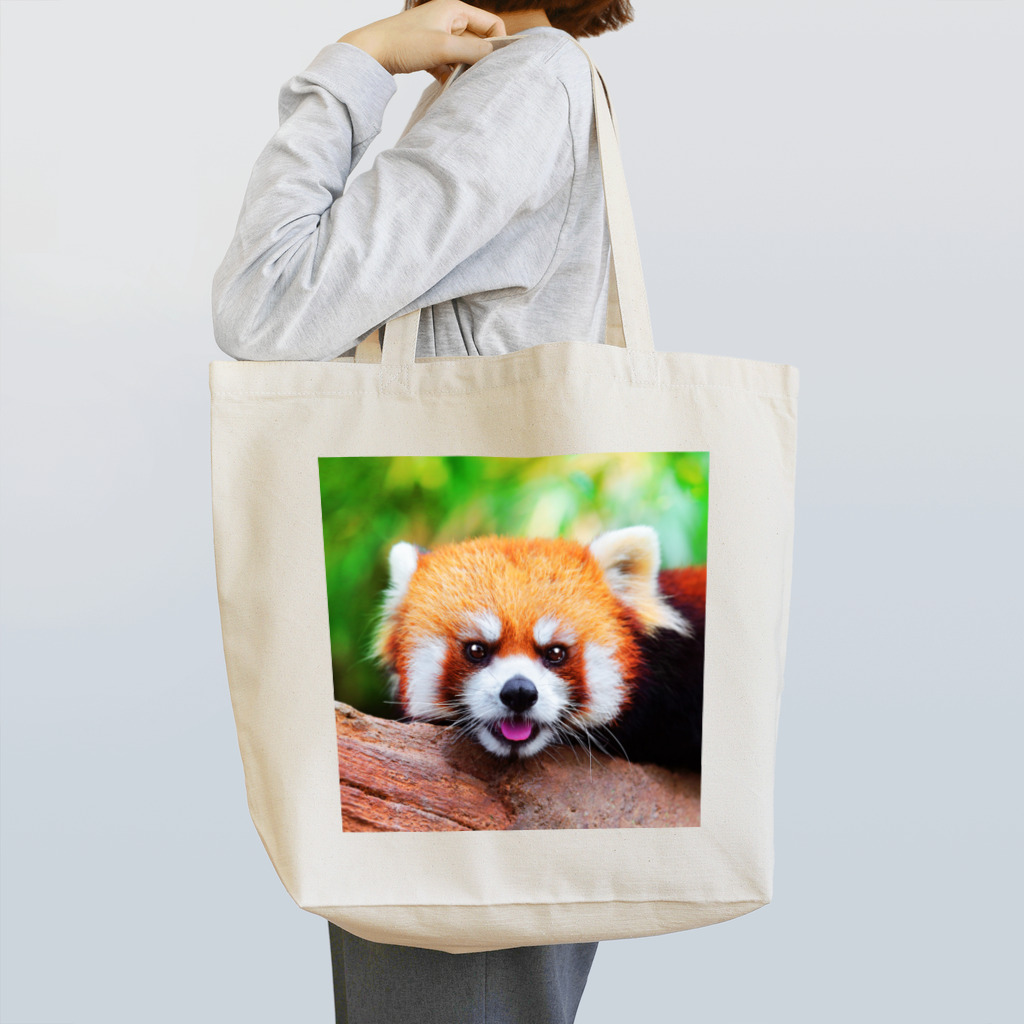 kagomeのリラックスアイテムショップのキュートなレッサーパンダちゃん♪ Tote Bag