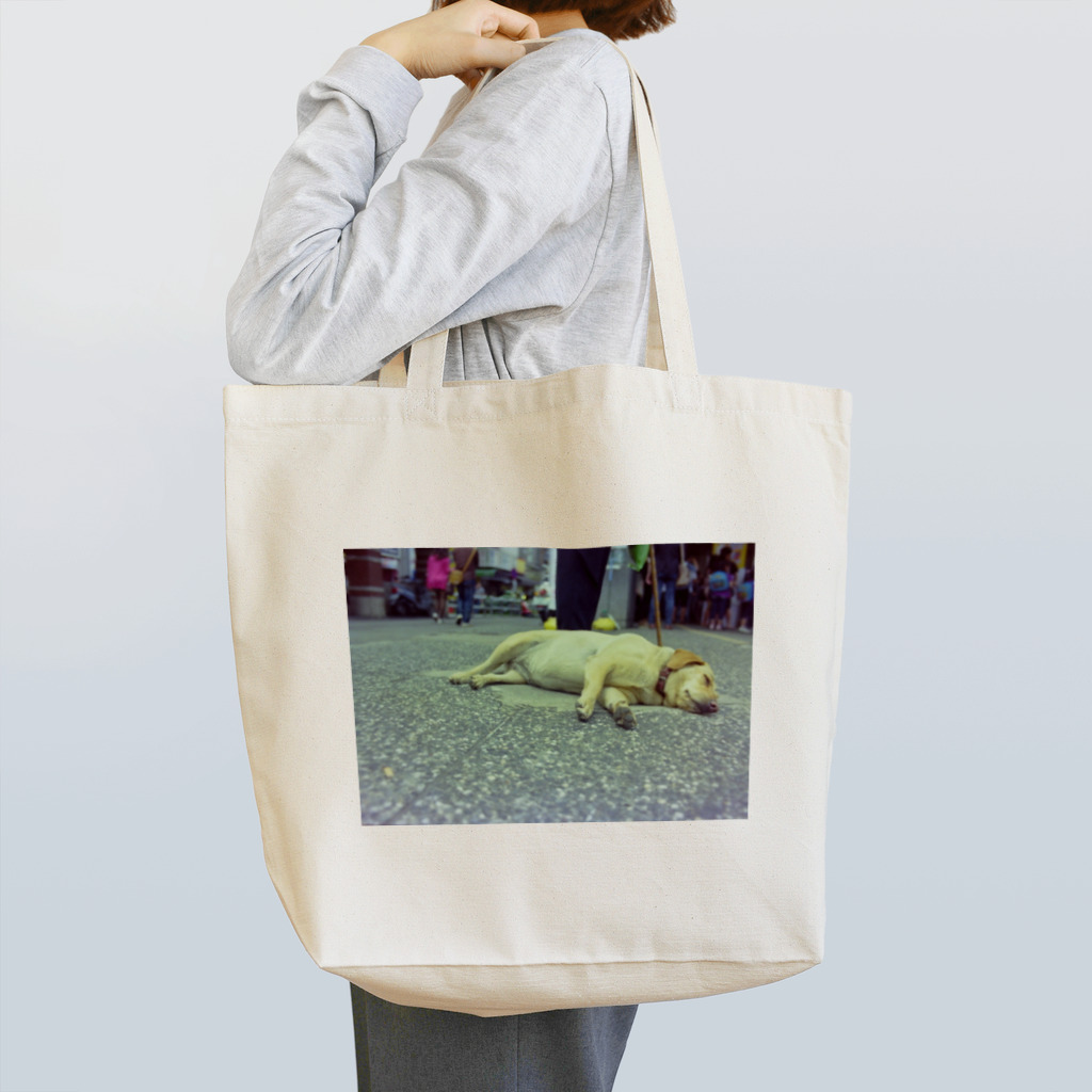 Robin_Hiroshimaの台中の眉毛犬さん Tote Bag