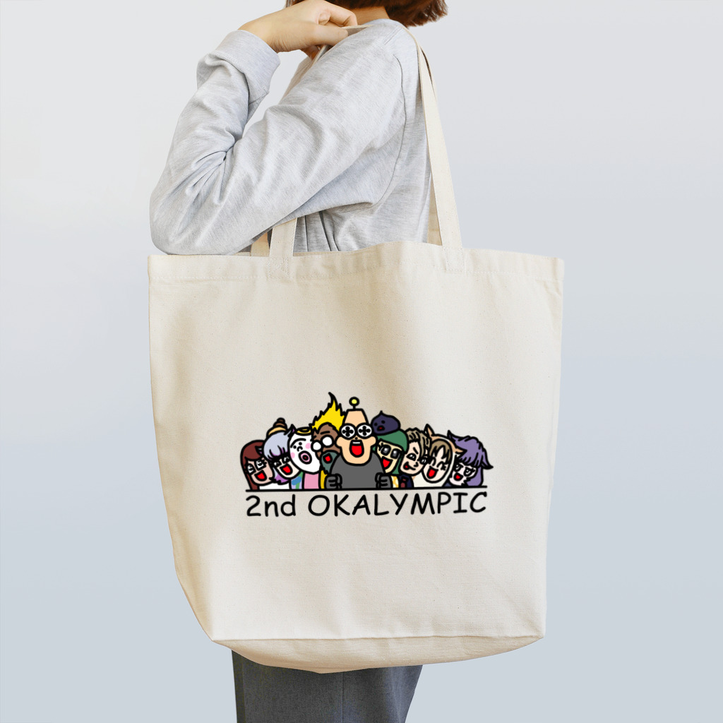 「岡様帝国」愛すべきグッズどもの2nd オカリンピック Tote Bag