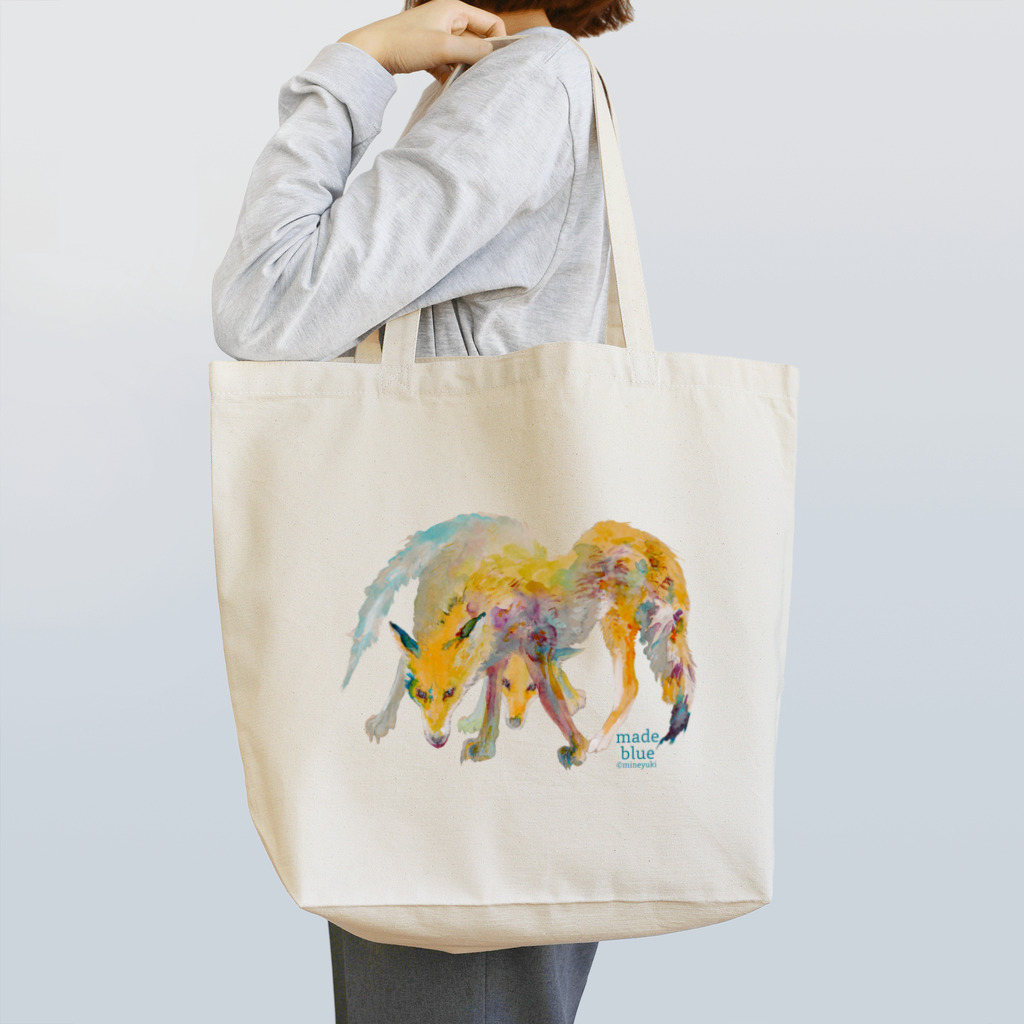 made blueのアカギツネ Tote Bag