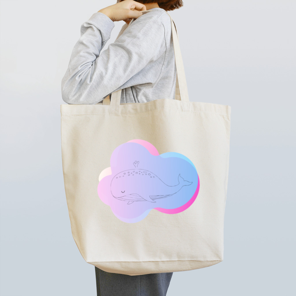 RabbitHouseの夢クジラ Tote Bag