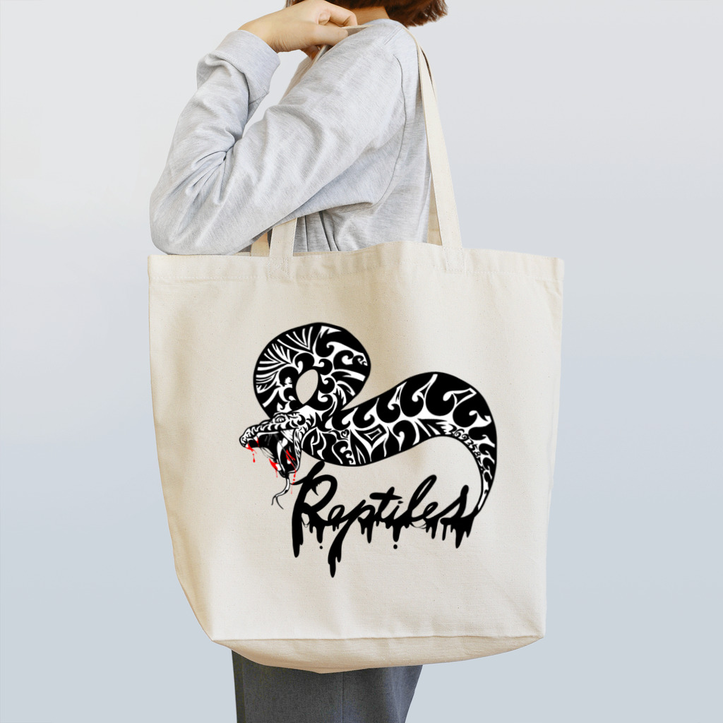 R's houseのパイソンロゴ Tote Bag