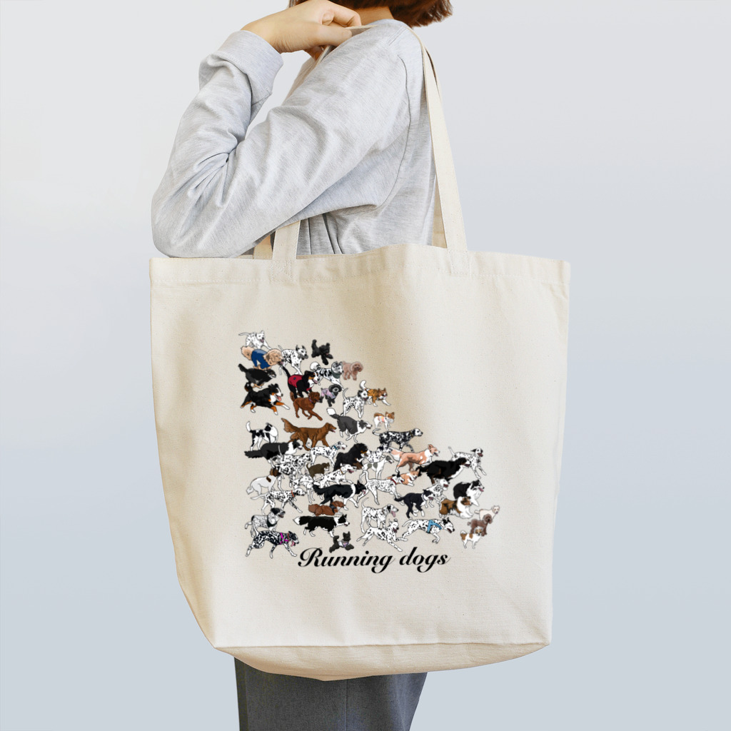 lily_dalmatianのランニングドッグ　少数タイプ Tote Bag