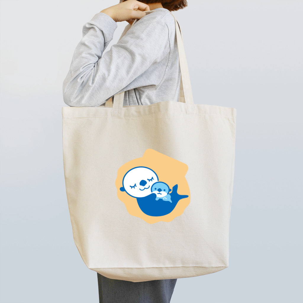 まりこやのラッコの親子 Tote Bag