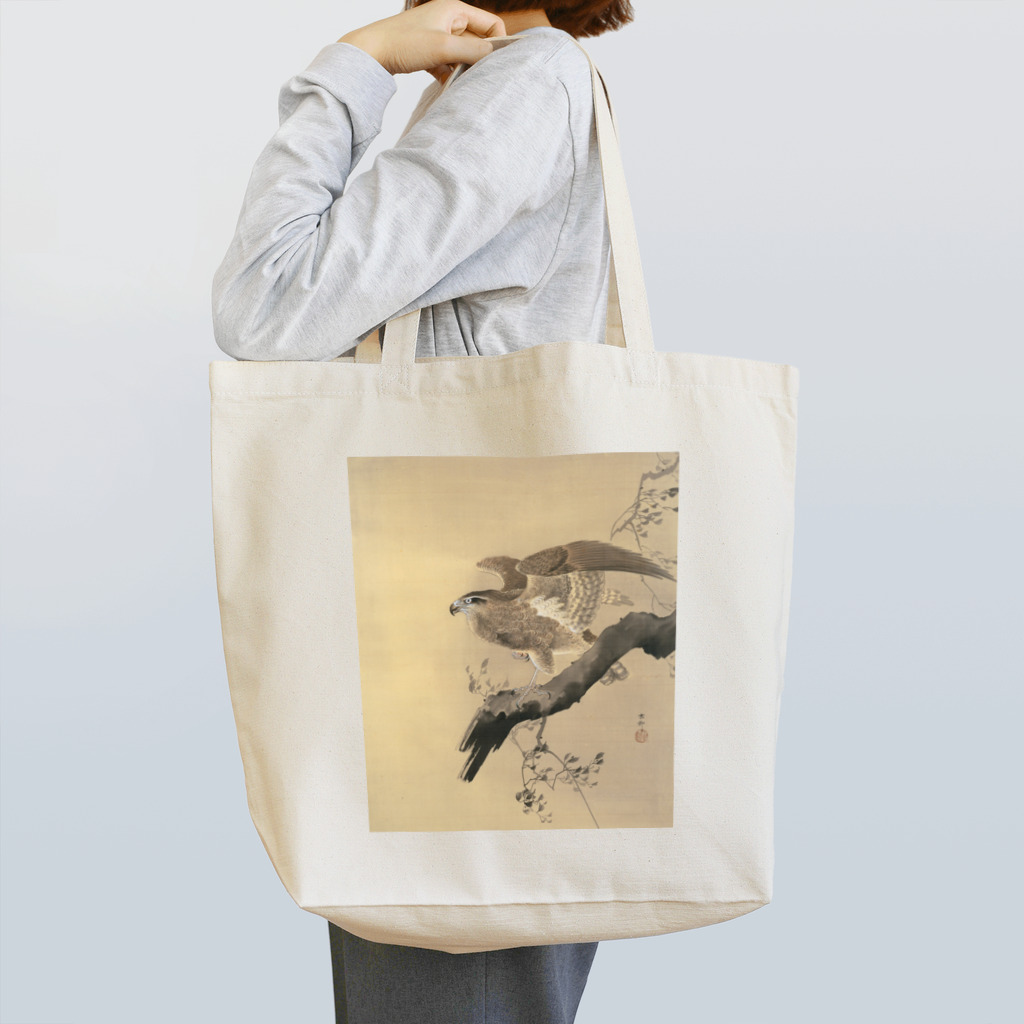 MUGEN ARTの小原古邨　鷹　Ohara Koson / Falcon Tote Bag