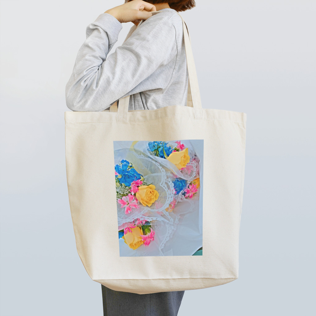 非刺激性なMgさんのお店のあの日、君に送った花のなまえは Tote Bag