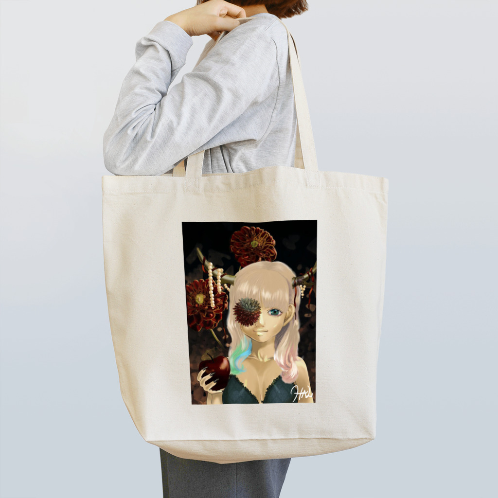 Rab-bit のダリア Tote Bag