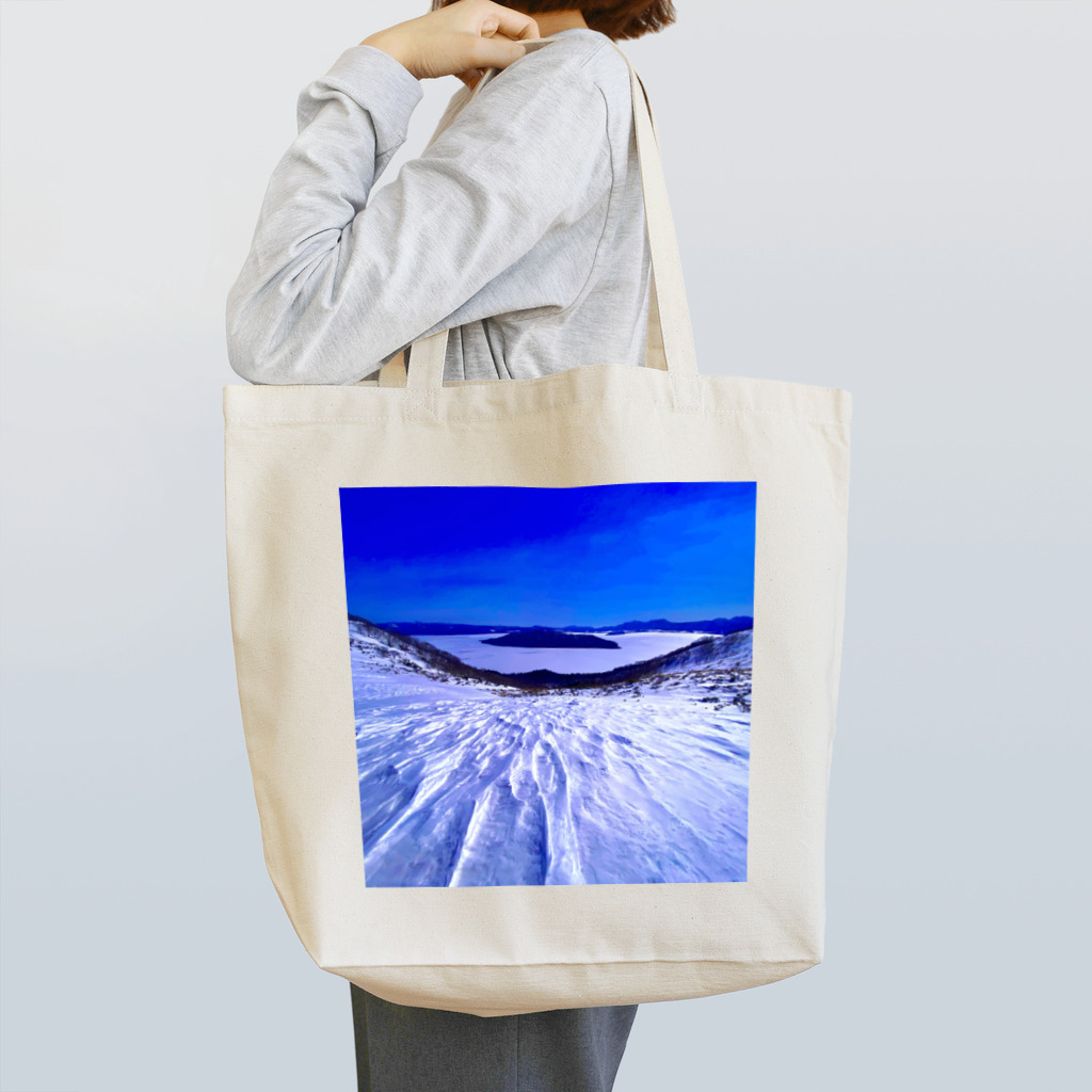 Designer-ryoの屈斜路湖 Tote Bag