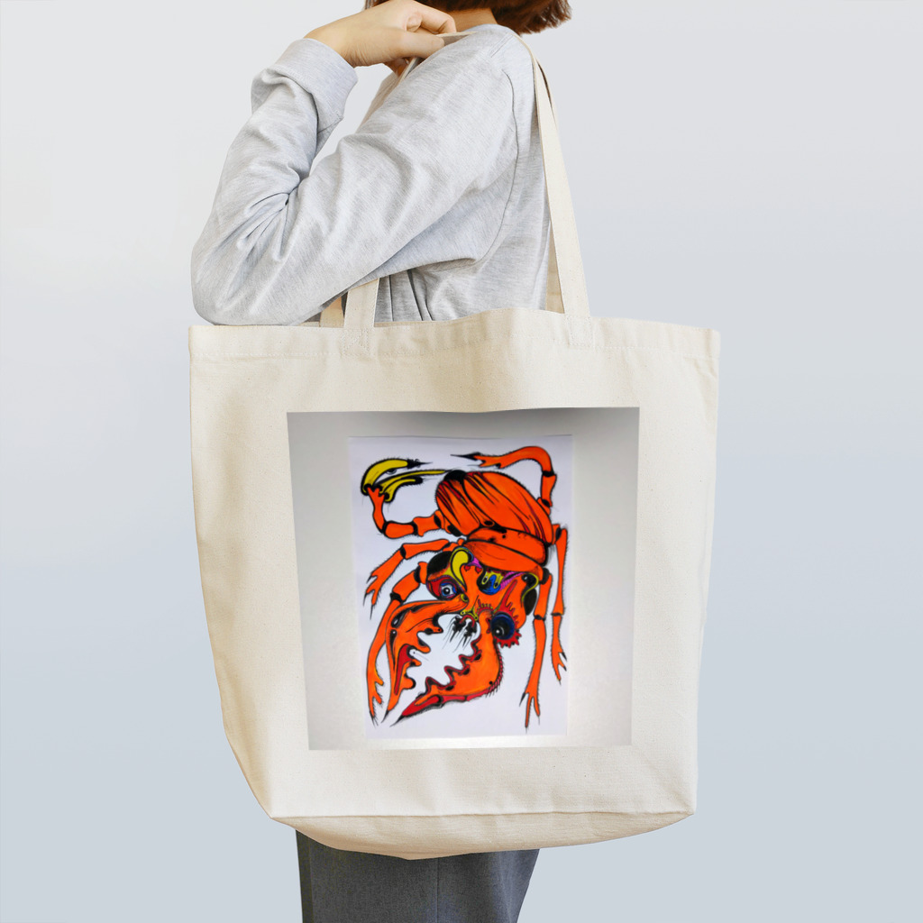 kero-spider　の夏の虫ガダガダ君 Tote Bag