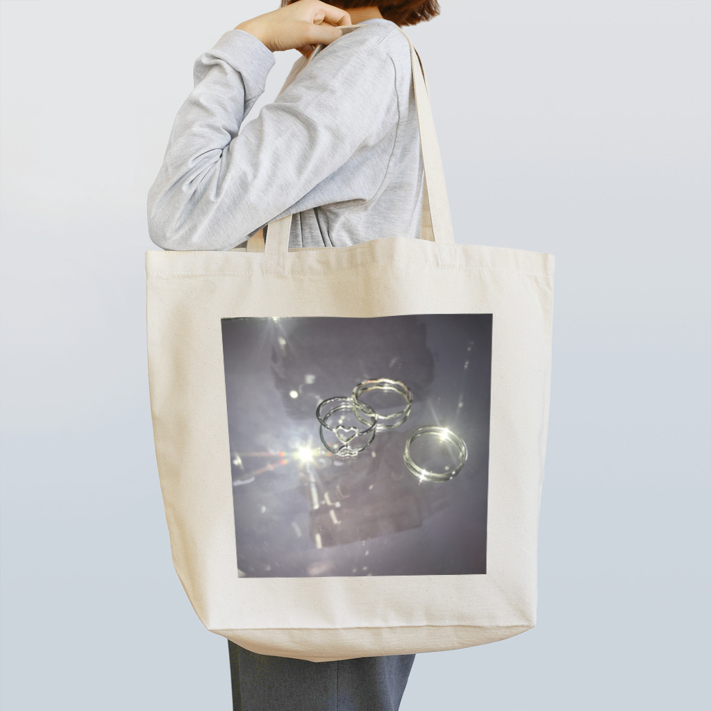 NNCの光ってんだよ指輪が Tote Bag