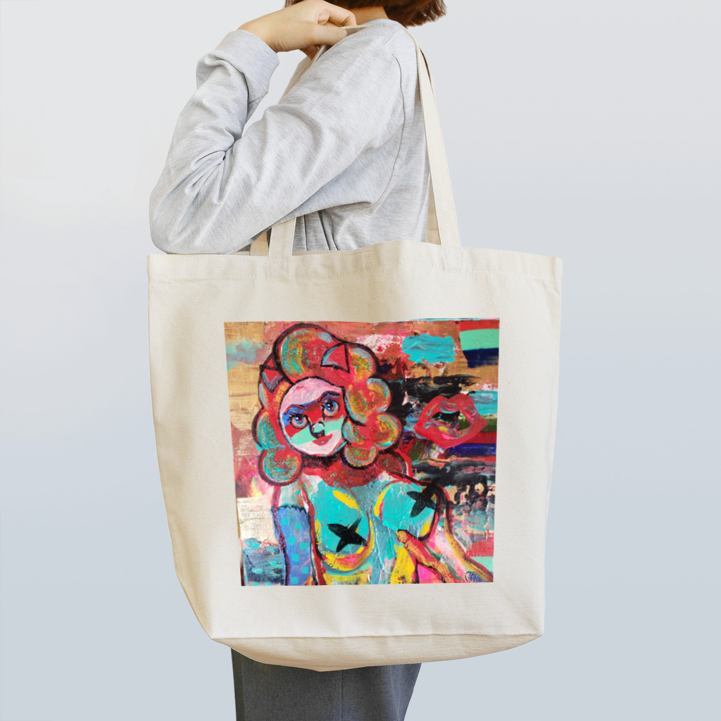 airi-satoの18禁バージョンドラァグクイーンキャット Tote Bag