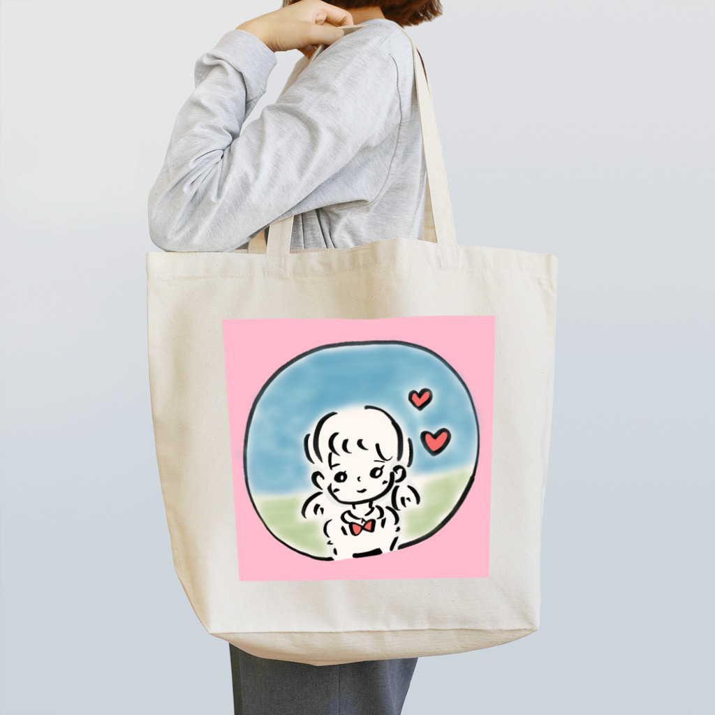 389のおみせのガール！(ピンク) Tote Bag