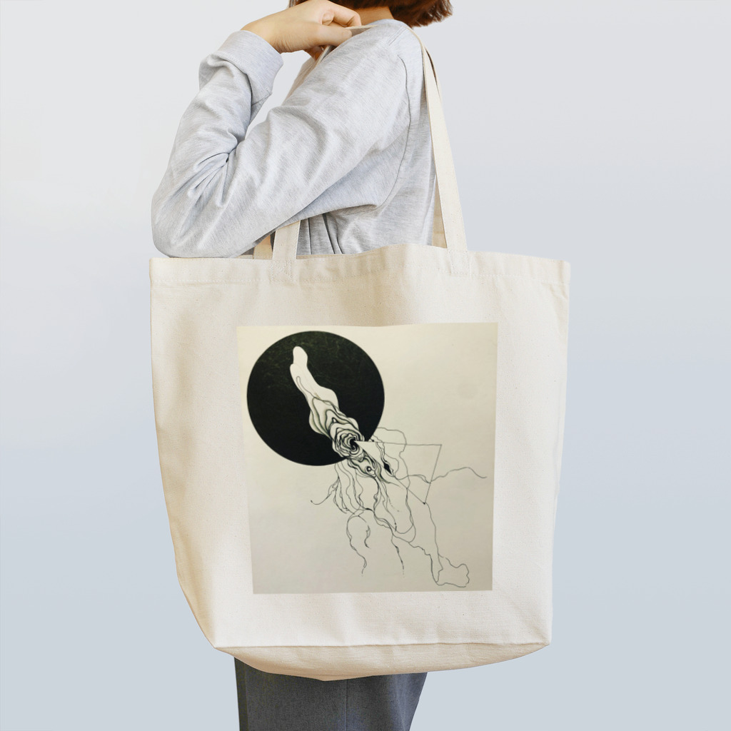 yuk.shooopのモヤモヤ丸 Tote Bag