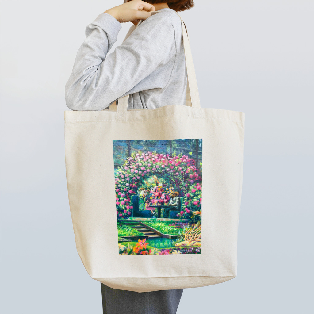 🌿Art shop Kano🌿の山羊と少女（8歳の肖像、部分） Tote Bag