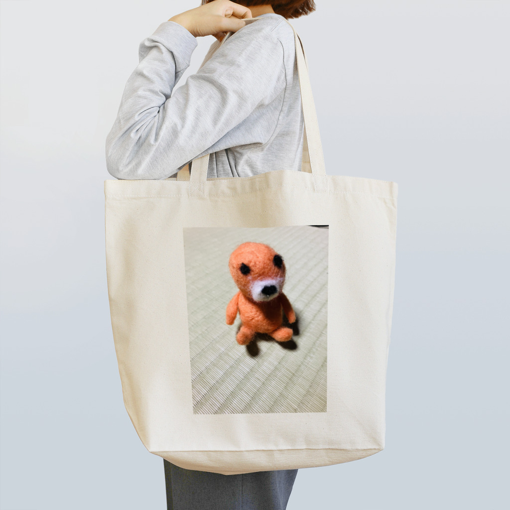 ポメラニアンのアリスくんの謎の生き物 Tote Bag