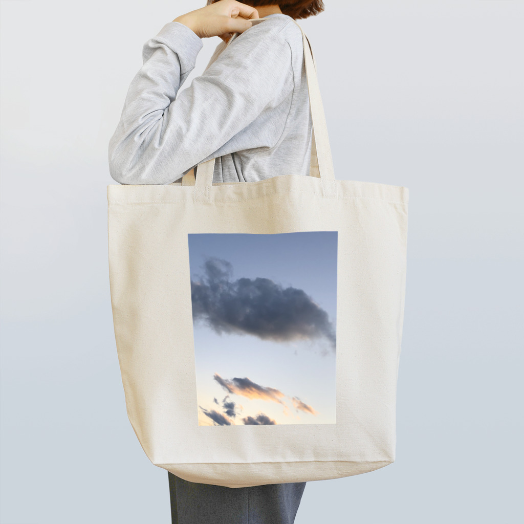 むぅ。の夕焼け Tote Bag