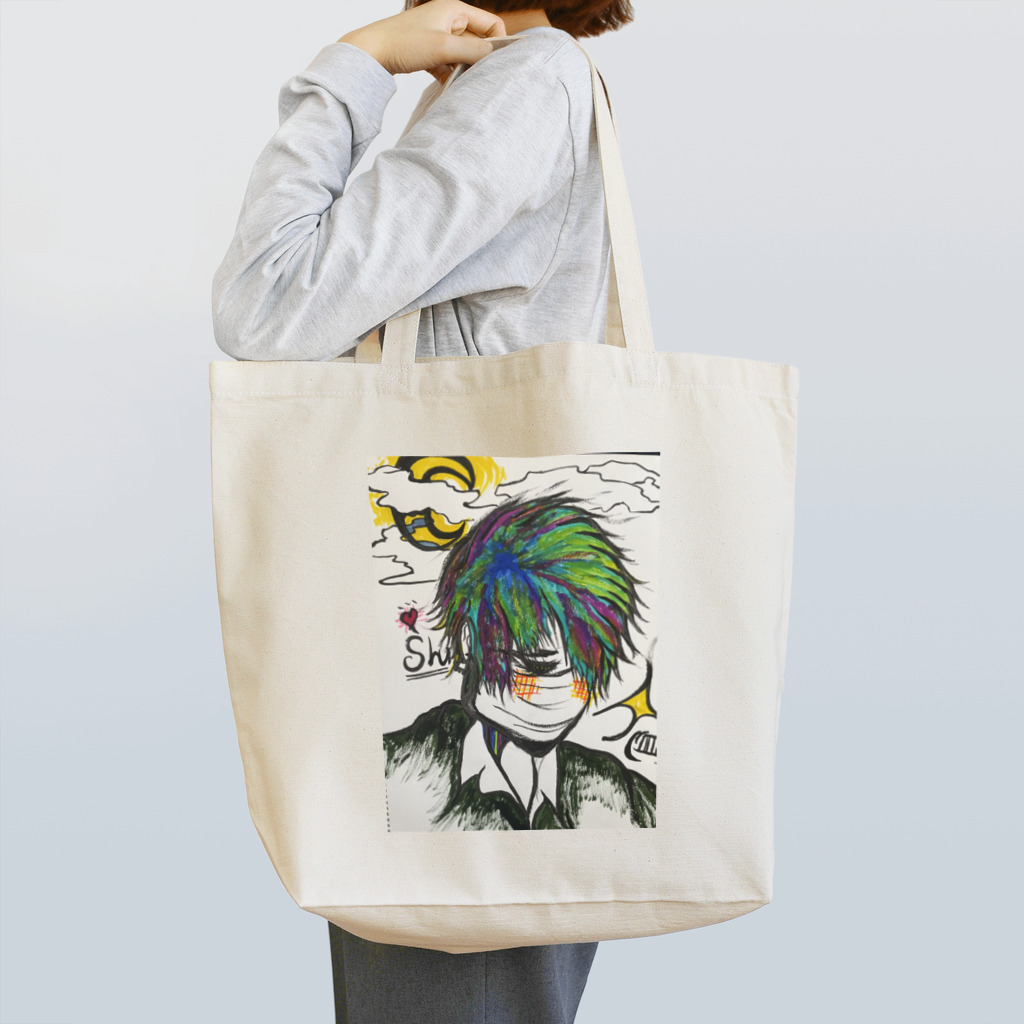 ベーグルの虹の神 Tote Bag