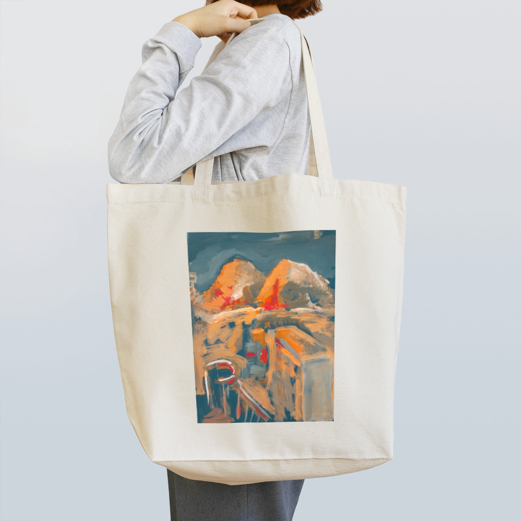 Gaku Okata Original GoodsのIkaho series HARUNA  Tote Bag