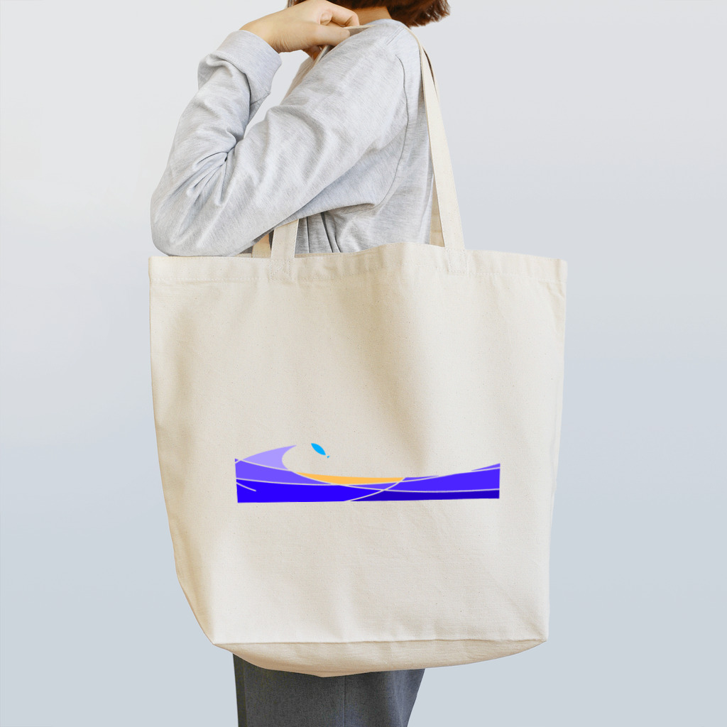 Shake9の海と船と魚 Tote Bag