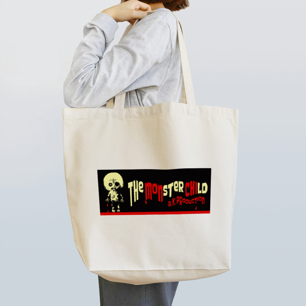 a.k.production  エーケープロダクションのモンスターチャイルド Tote Bag