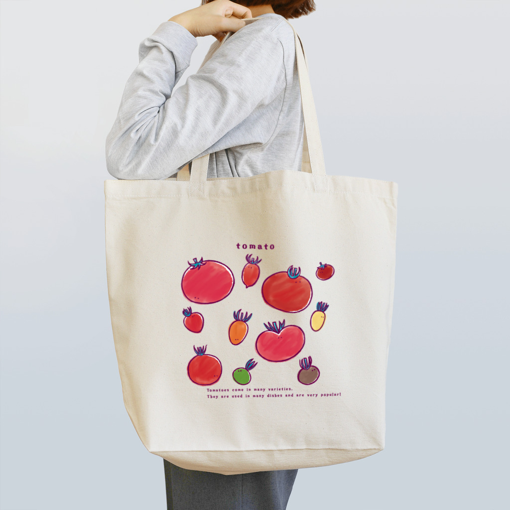 Aランチサラダ付SHOPの夏のtomatoさん2 Tote Bag