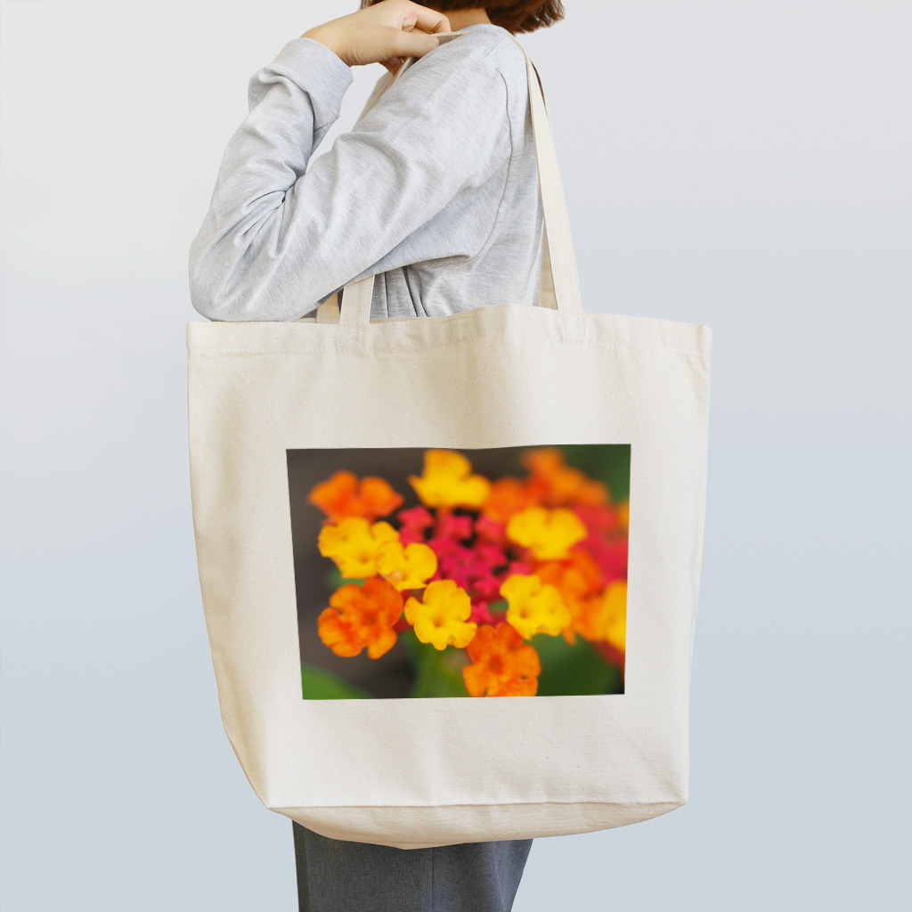 まいしょっぷマイユのおれんじランタナ Tote Bag