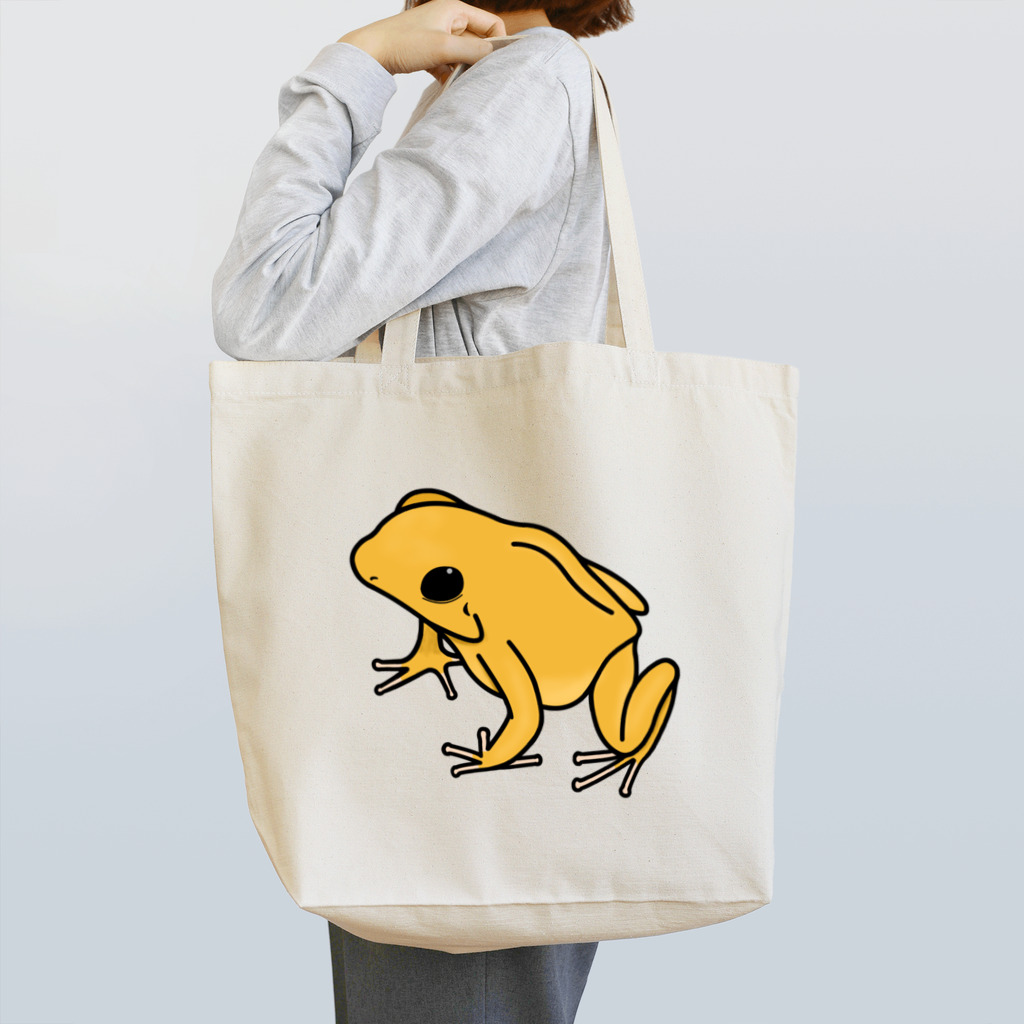 ムンムン&キュピロニウスのアトリエSUZURI店の世界最強のモウドクフキヤガエルさん Tote Bag